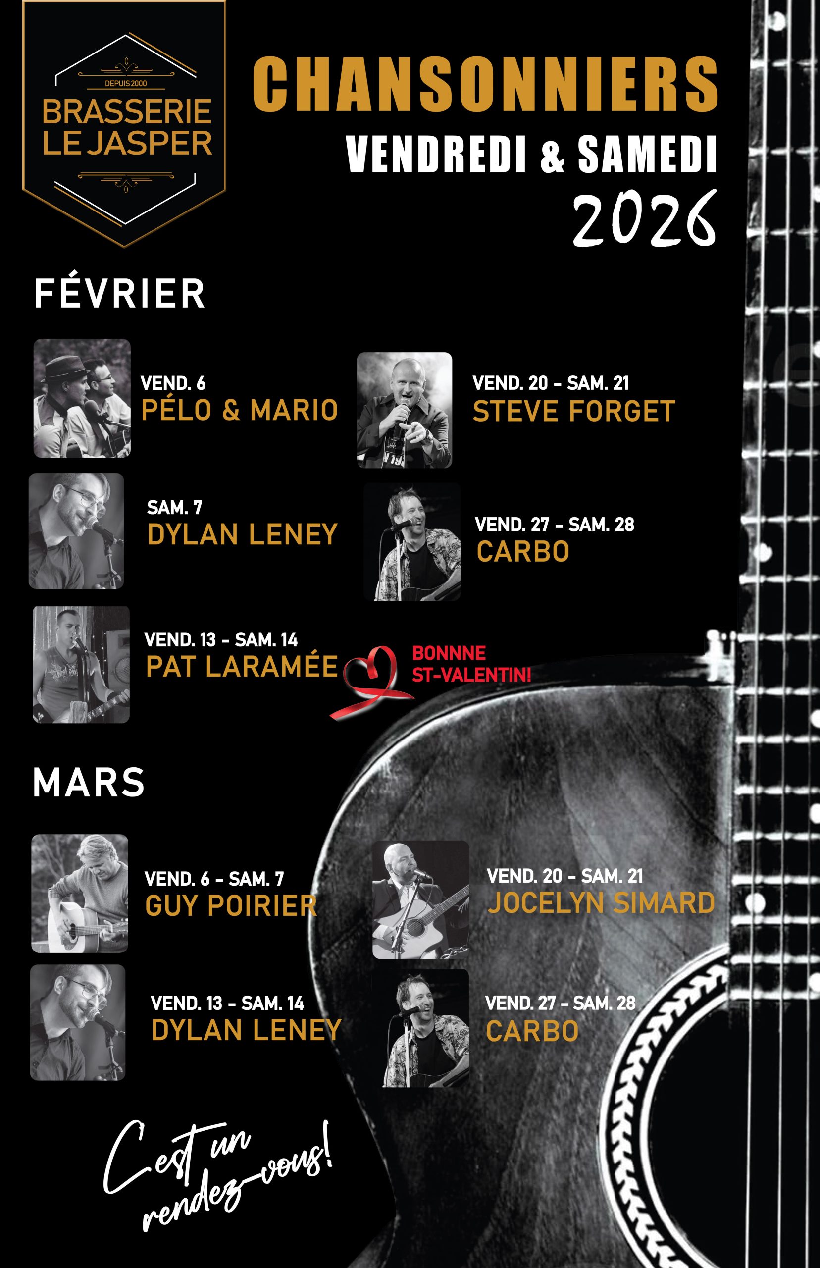 Chansonniers Brasserie Le Jasper